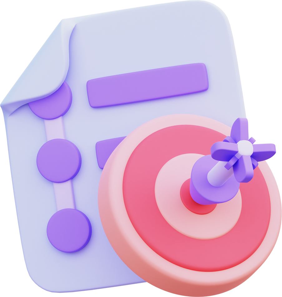 Planning 3D Illustration